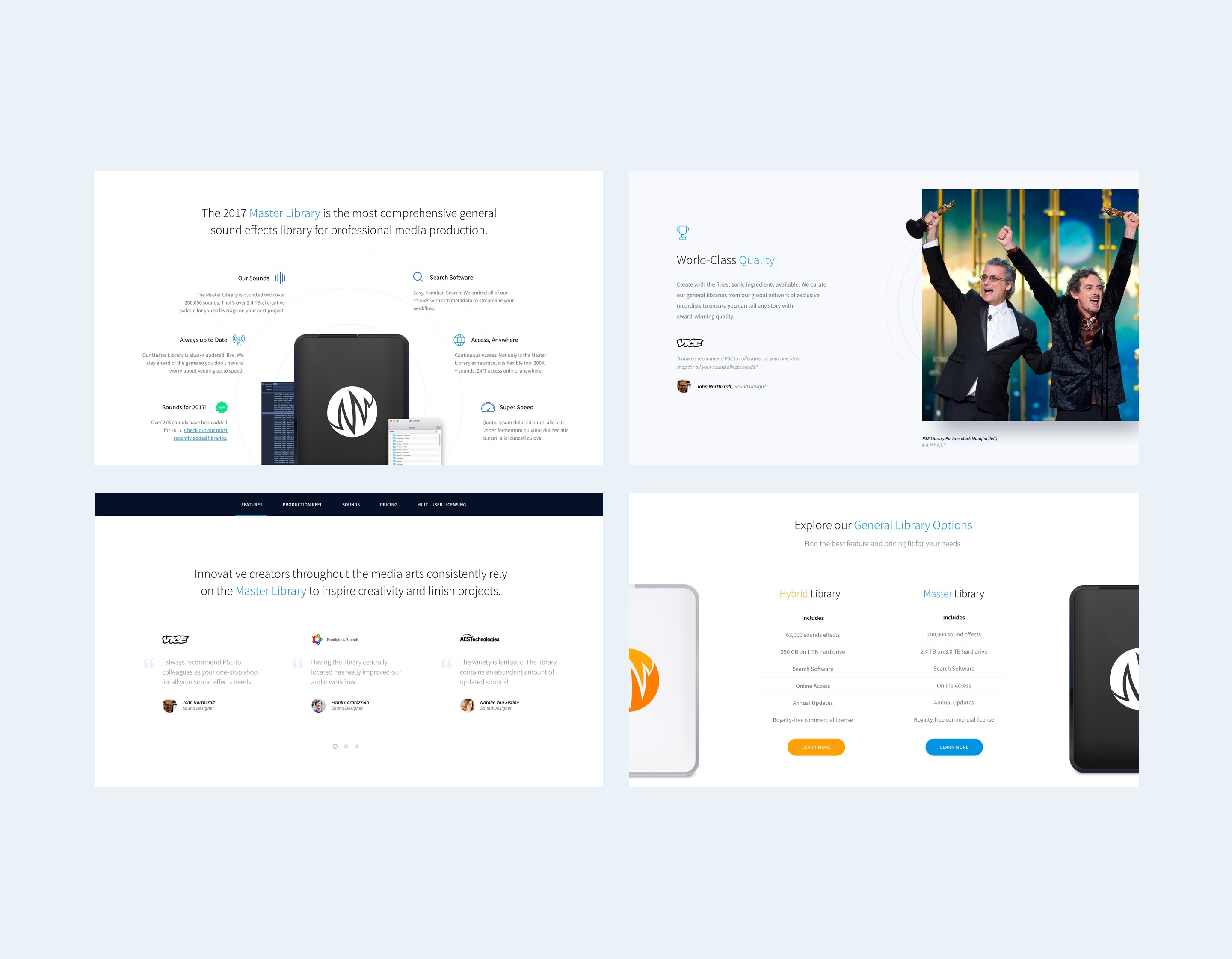 Pro Sound Effects Pages Pro Sound Effects Pages